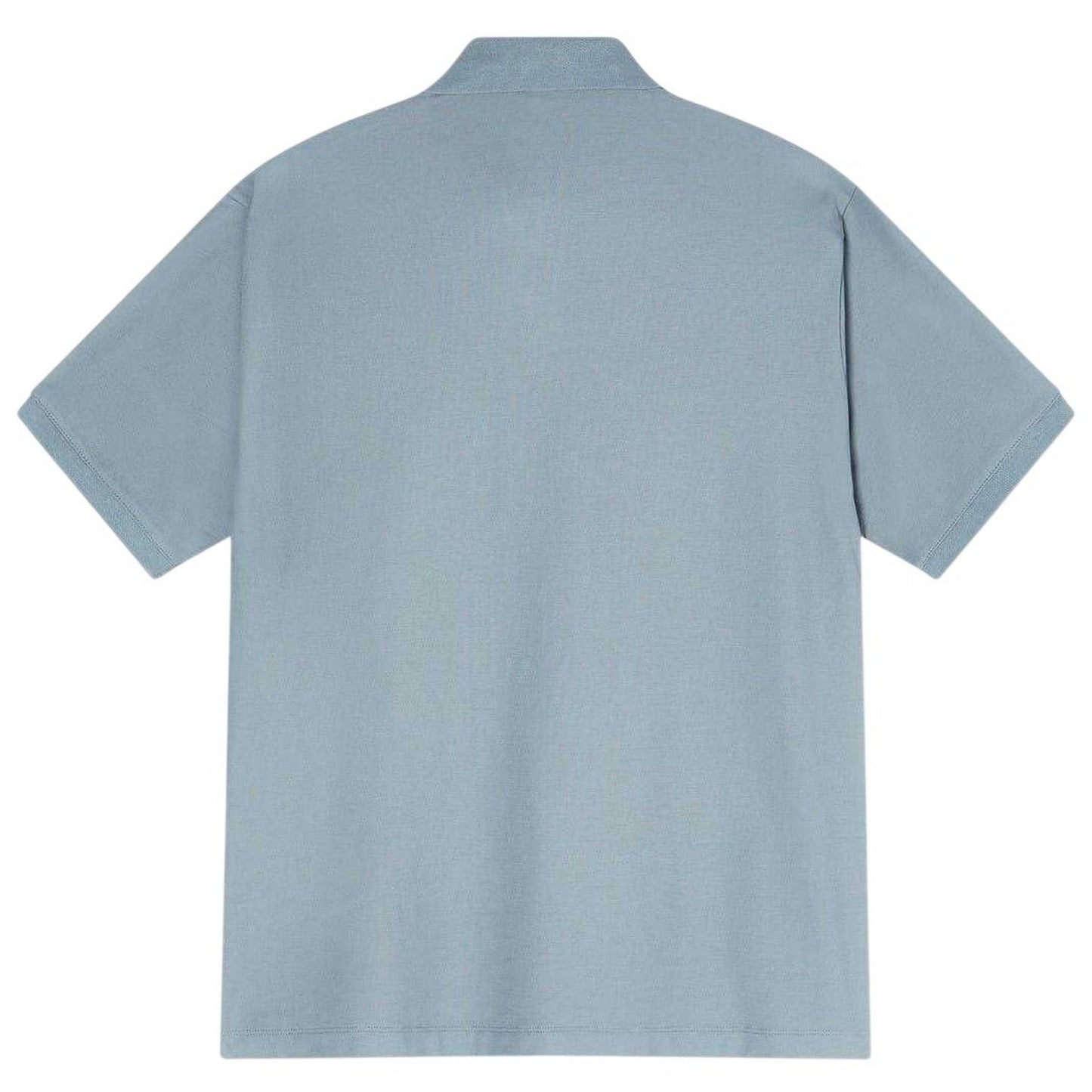 Stormy Sea - Back - Emporio Armani EA7 Mens Pique Polo Shirt