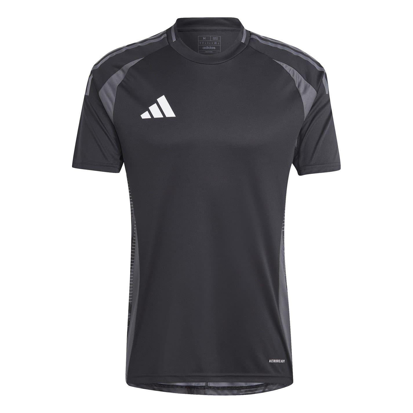 Black - Front - Adidas Mens Tiro 24 Competition Logo Jersey