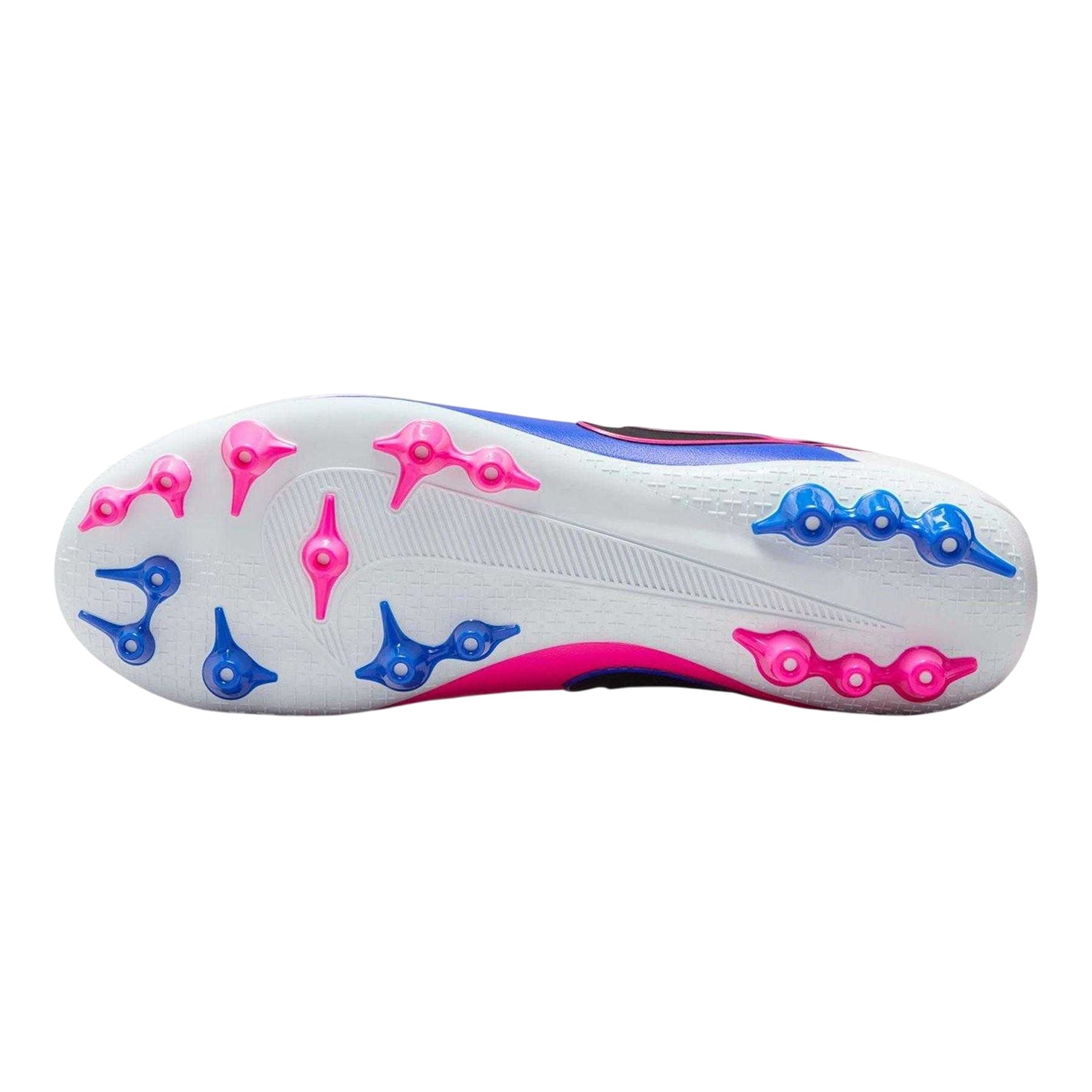 Blue-White-Pink - Side - Nike Mens Tiempo Maestro Academy Firm Ground Football Boots