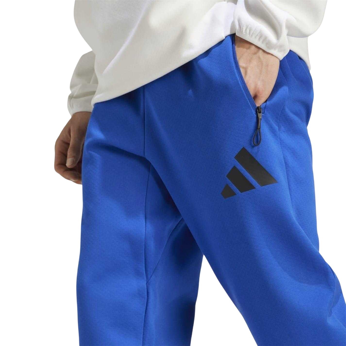Royal Blue - Side - Adidas Mens Z.N.E. Slim Joggers
