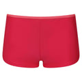 Pink - Front - Regatta Womens-Ladies Aceana Plain Bikini Shorts