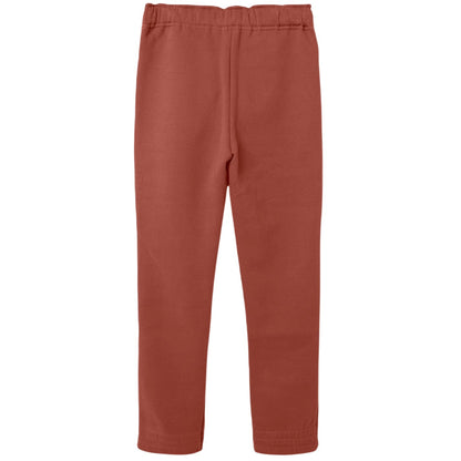 Yellow - Back - Name It Childrens-Kids Elasticated Cuff Relaxed Fit Joggers