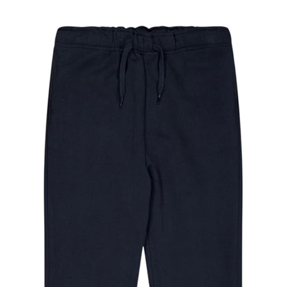 Dark Sapphire - Side - Name It Childrens-Kids Elasticated Cuff Relaxed Fit Joggers