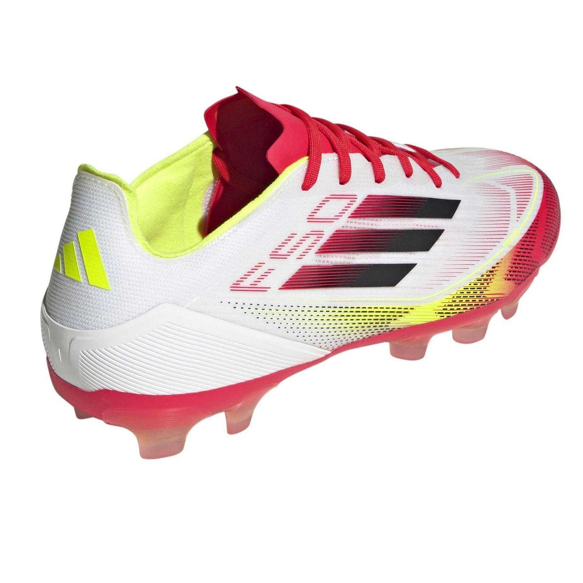 White - Back - Adidas Mens F50 Pro Firm Ground Football Boots