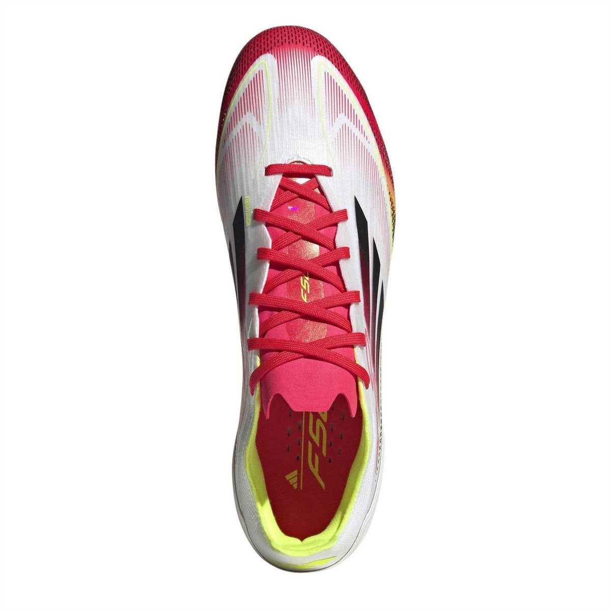 White - Lifestyle - Adidas Mens F50 Pro Firm Ground Football Boots