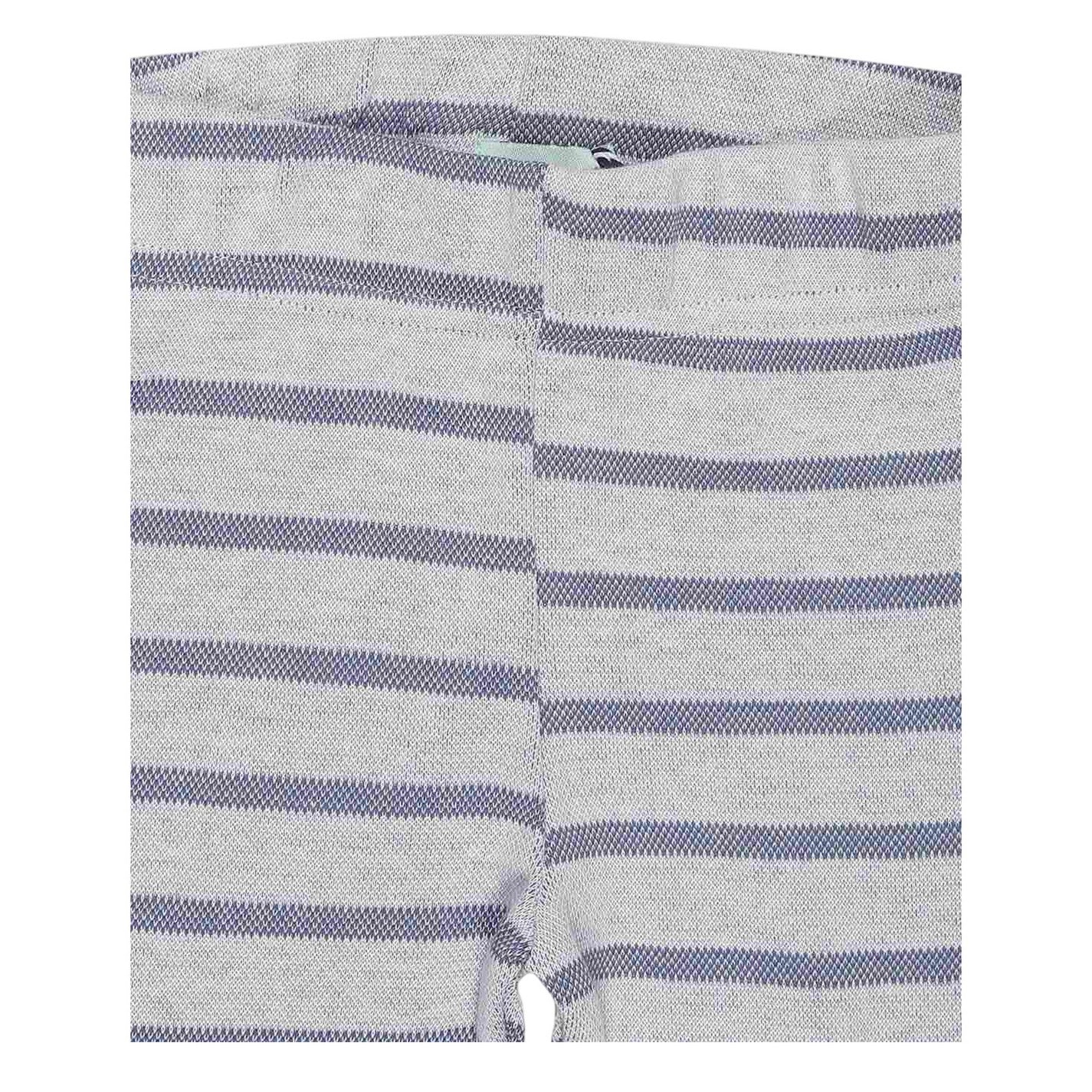 Multicoloured - Side - Lilly & Sid Girls Stripe Leggings