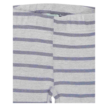 Multicoloured - Side - Lilly & Sid Girls Stripe Leggings