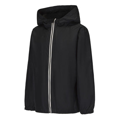 Black - Side - Gelert Childrens-Kids Relaxed Fit Windbreaker