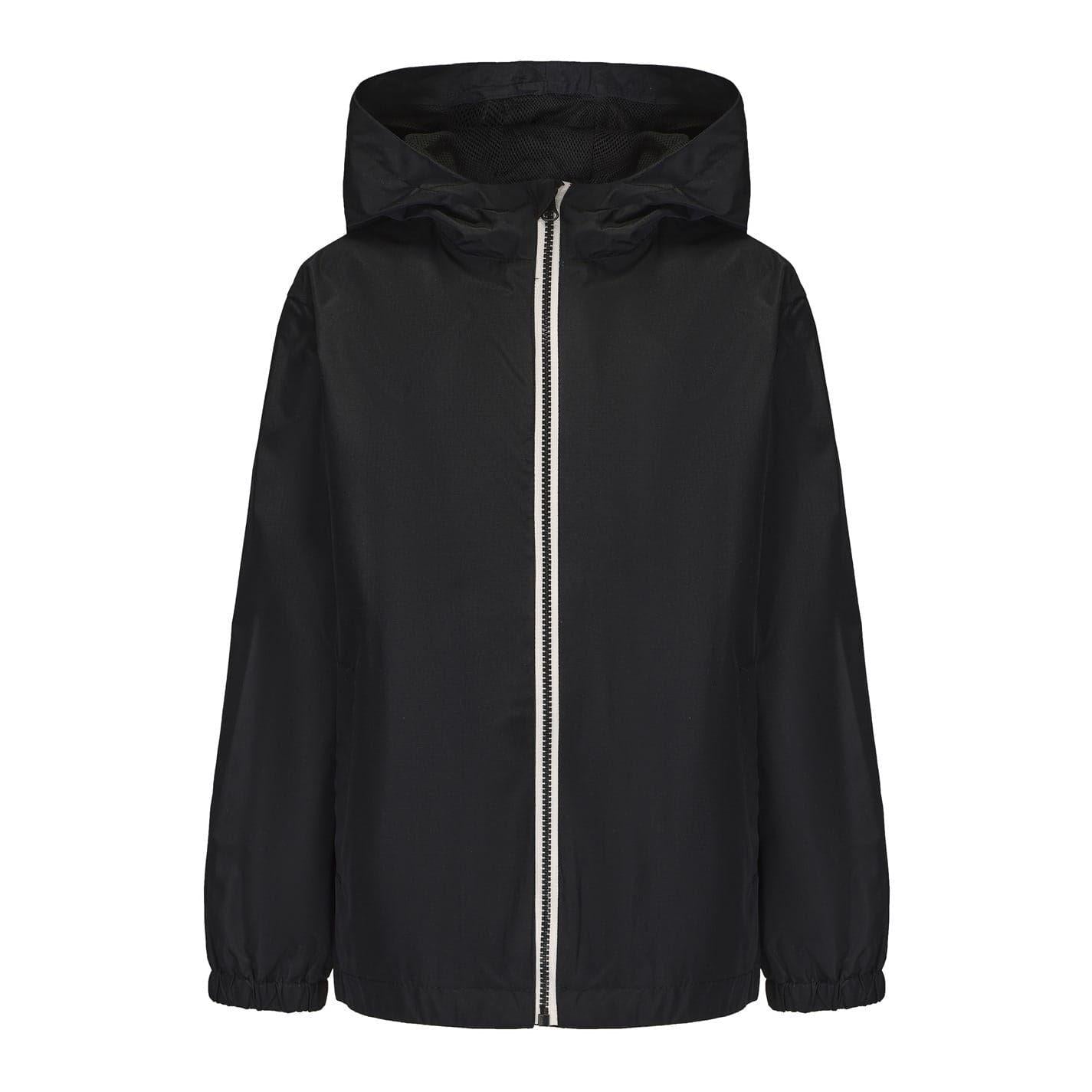 Black - Front - Gelert Childrens-Kids Relaxed Fit Windbreaker