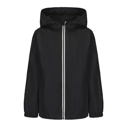 Black - Front - Gelert Childrens-Kids Relaxed Fit Windbreaker