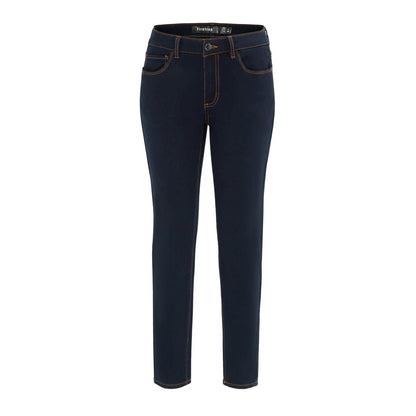 Night Blue - Front - Firetrap Womens-Ladies Mid Rise Skinny Jeans