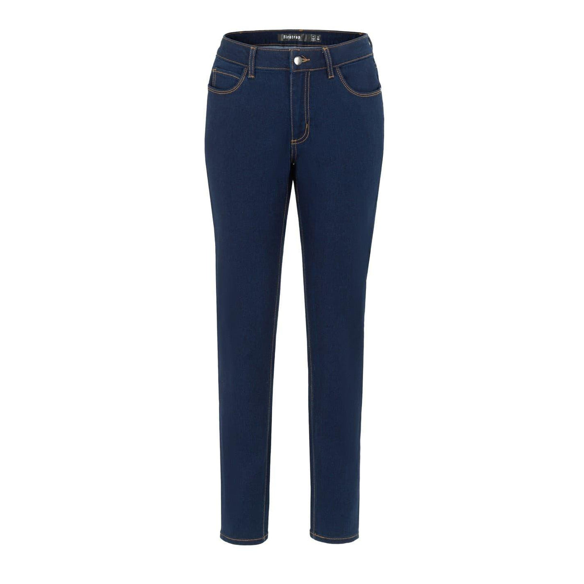 Navy - Front - Firetrap Womens-Ladies Mid Rise Skinny Jeans