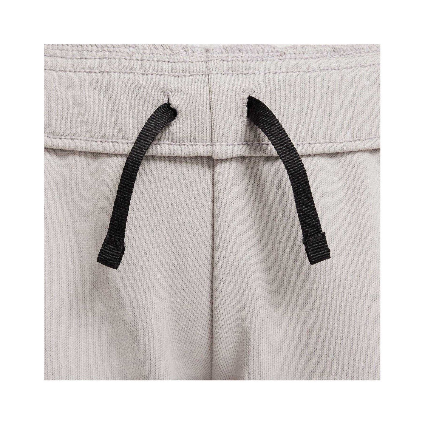Grey - Side - Nike Childrens-Kids Fleece Colour Block Joggers