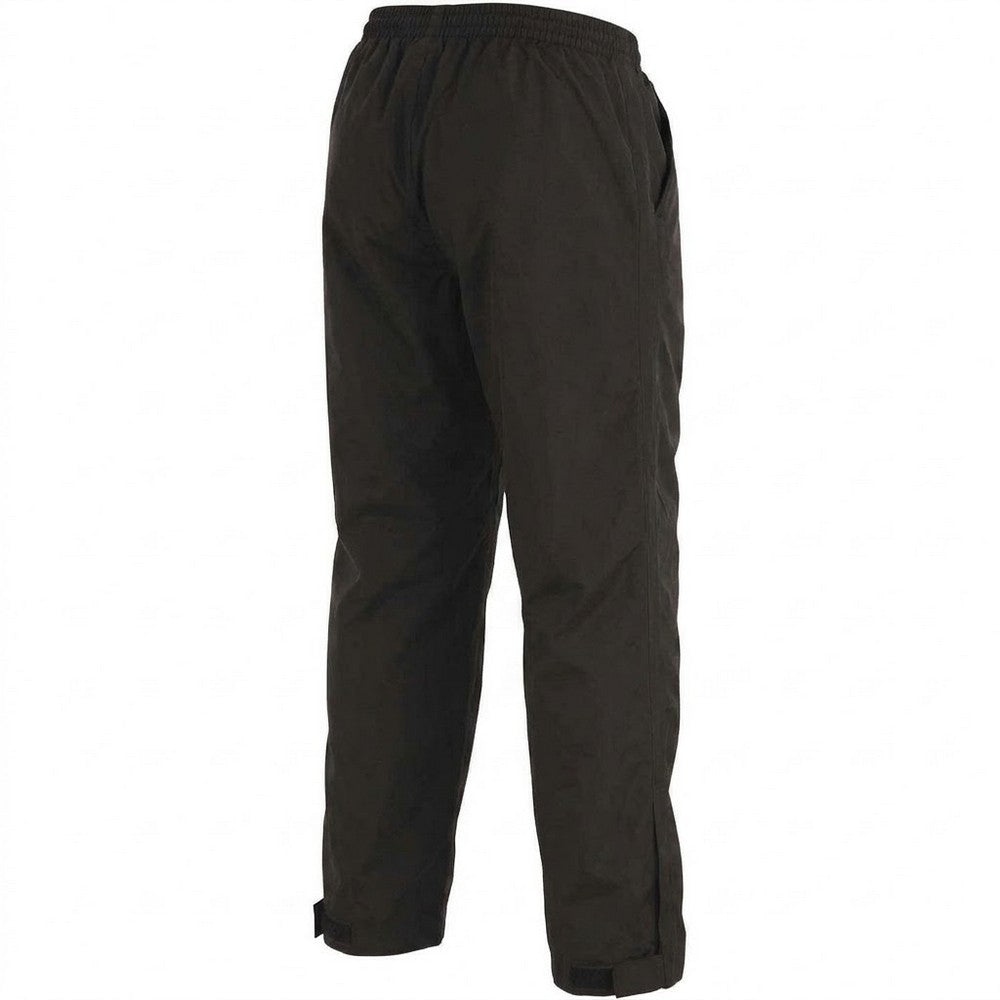 Black - Back - Gilbert Childrens-Kids Tour Plain Trousers