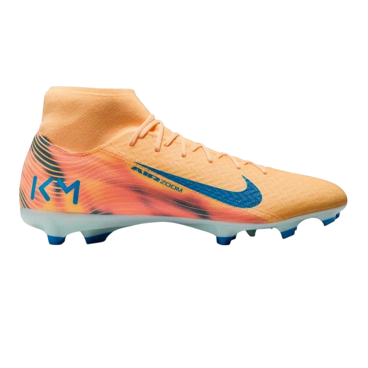 Melon-Tint-Neo Mint - Front - Nike Mens Mercurial Superfly 10 Academy Football Boots