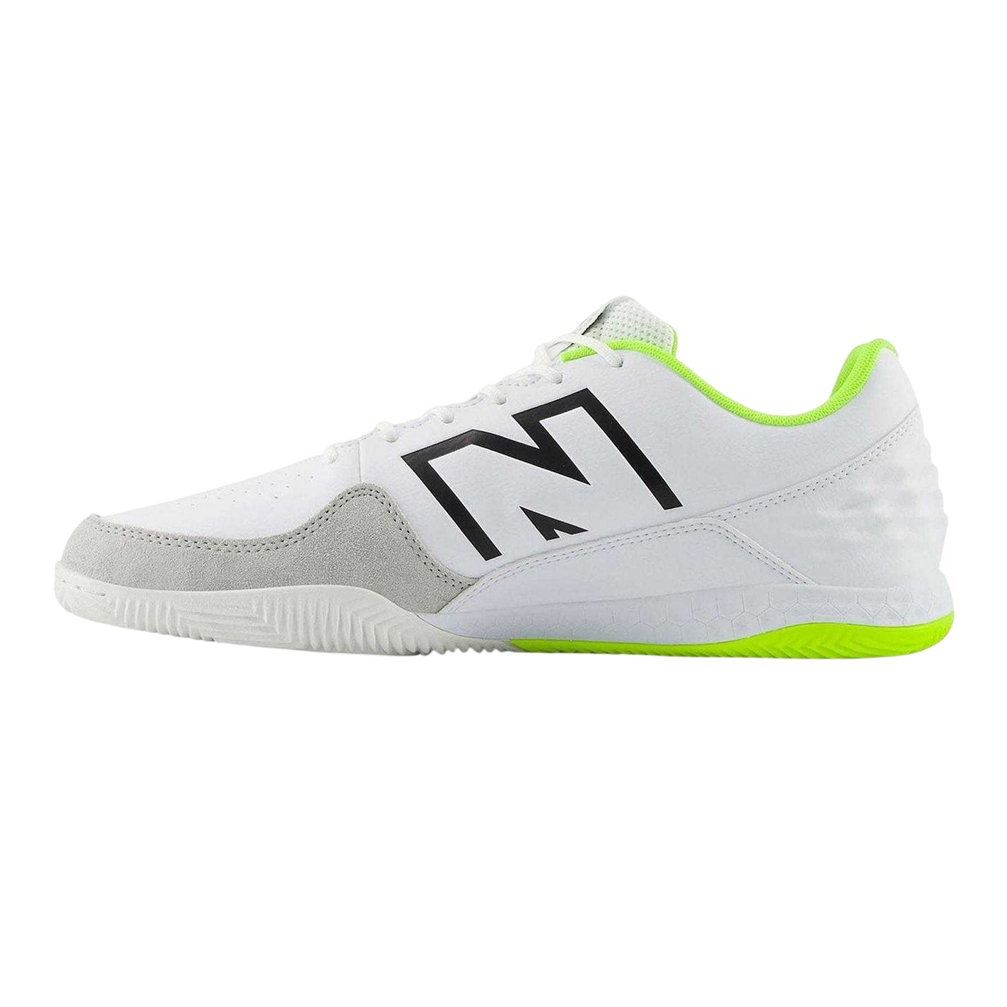 White - Back - New Balance Unisex Adult Audazo Pro IN V6 Indoor Football Shoes