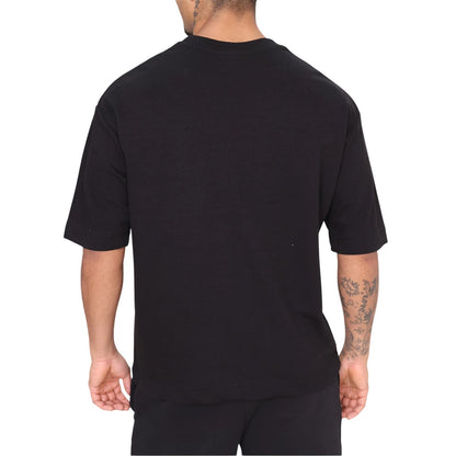 Black - Back - Rose London Mens Graffiti Relaxed Fit T-Shirt