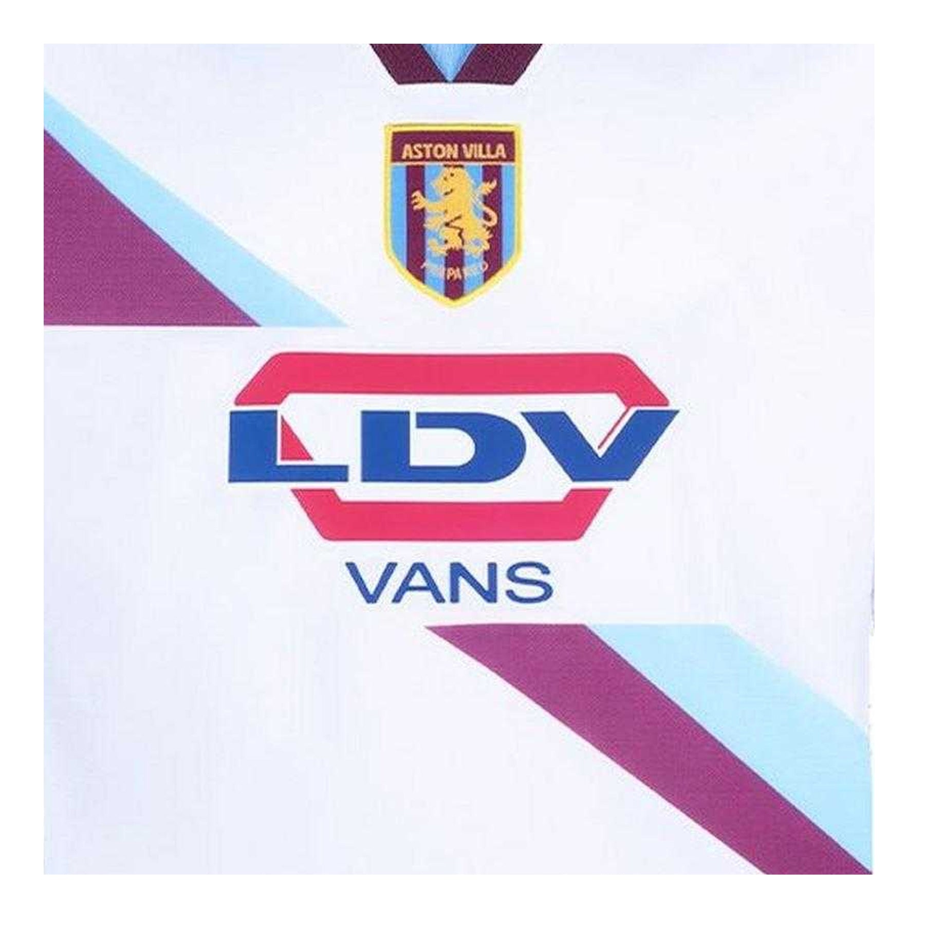 White-Blue - Side - Score Draw Mens Aston Villa FC Away Shirt