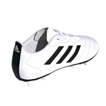 White - Back - Adidas Mens Goletto VIII Firm Ground Football Boots