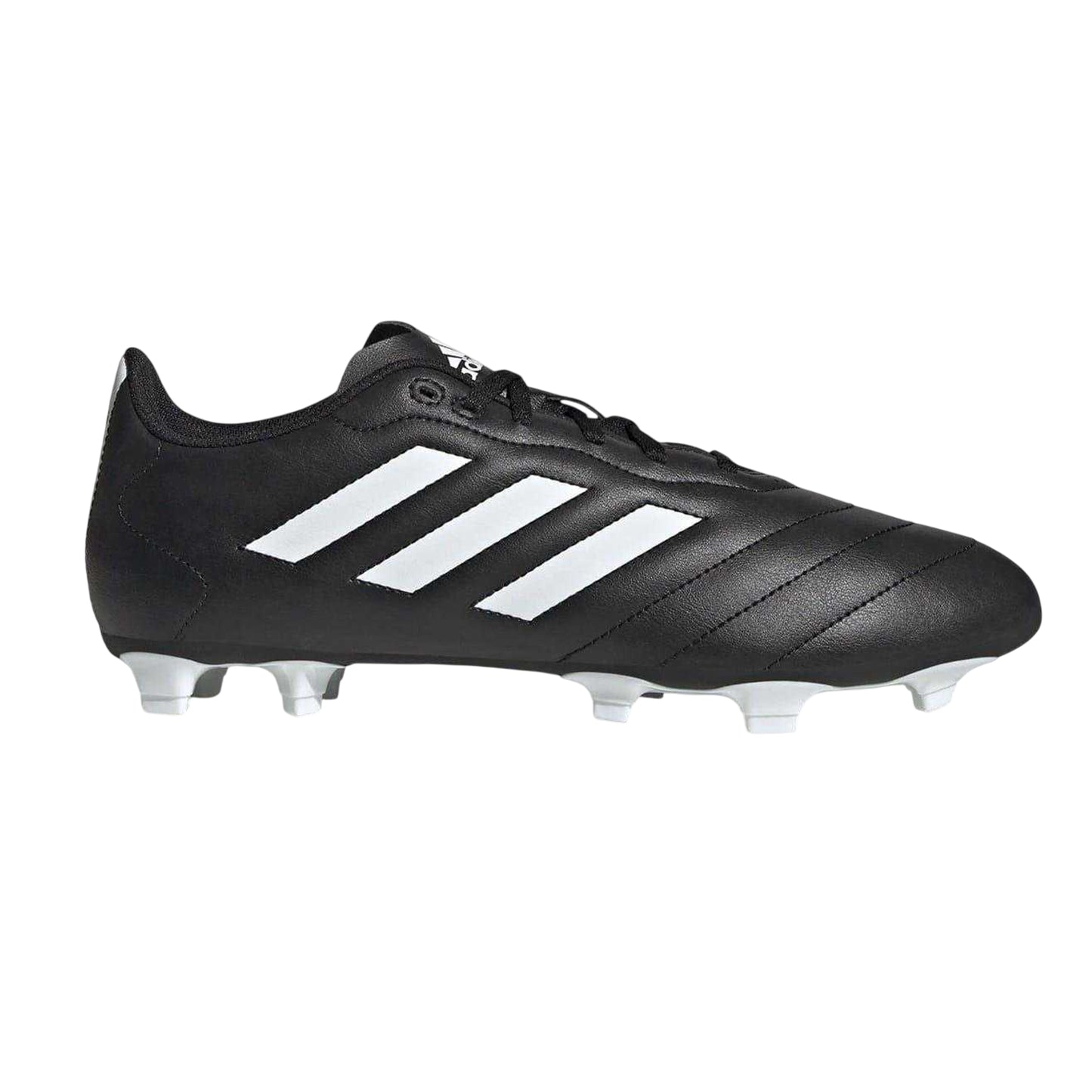 Black-White - Front - Adidas Mens Goletto VIII Firm Ground Football Boots