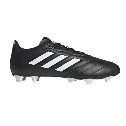 Black-White - Front - Adidas Mens Goletto VIII Firm Ground Football Boots