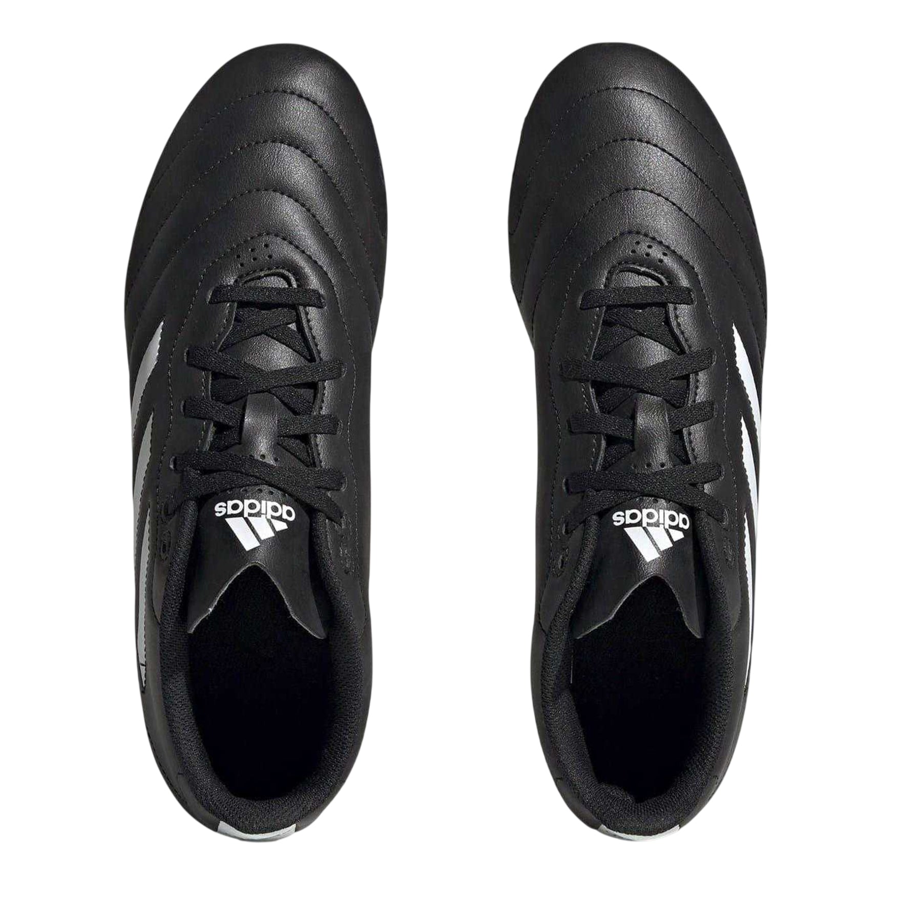 Black-White - Lifestyle - Adidas Mens Goletto VIII Firm Ground Football Boots