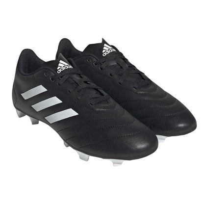 Black-White - Pack Shot - Adidas Mens Goletto VIII Firm Ground Football Boots