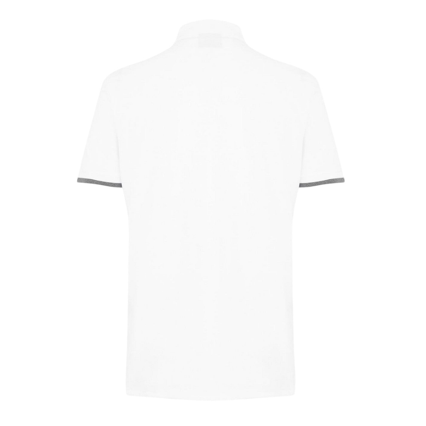 White - Back - Boss Mens Phillipson Collared Polo Shirt