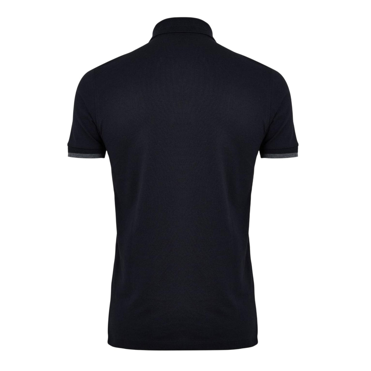 Blue - Back - Boss Mens Phillipson Collared Polo Shirt