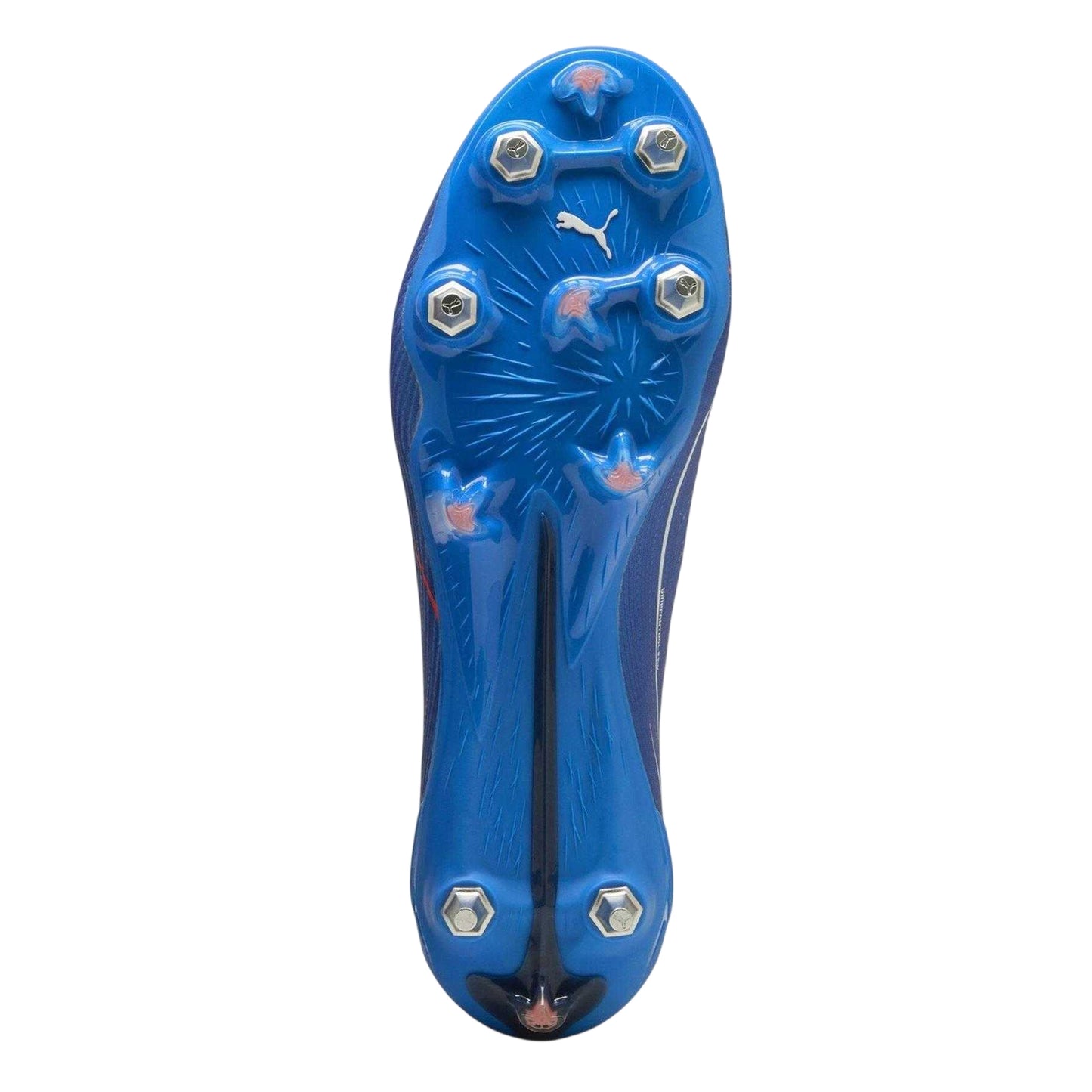 Blue - Back - Puma Mens Ultra 6 Match Soft Ground Football Boots