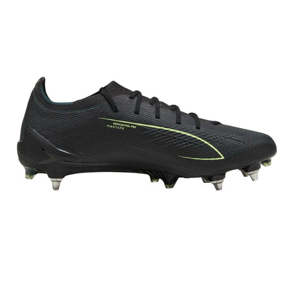 Puma Black - Front - Puma Mens Ultra 6 Match Soft Ground Football Boots