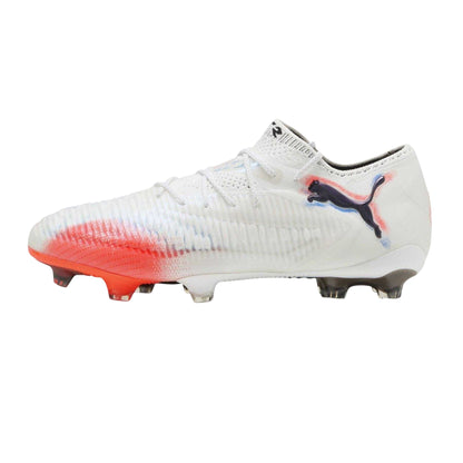 Puma White - Side - Puma Mens Future 8 Ultimate Firm Ground Football Boots