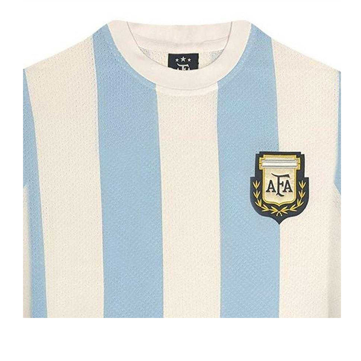 Blue-White - Side - Score Draw Mens Argentina Football Jersey