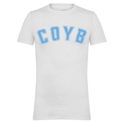 White - Front - Everton FC Mens COYB Printed T-Shirt