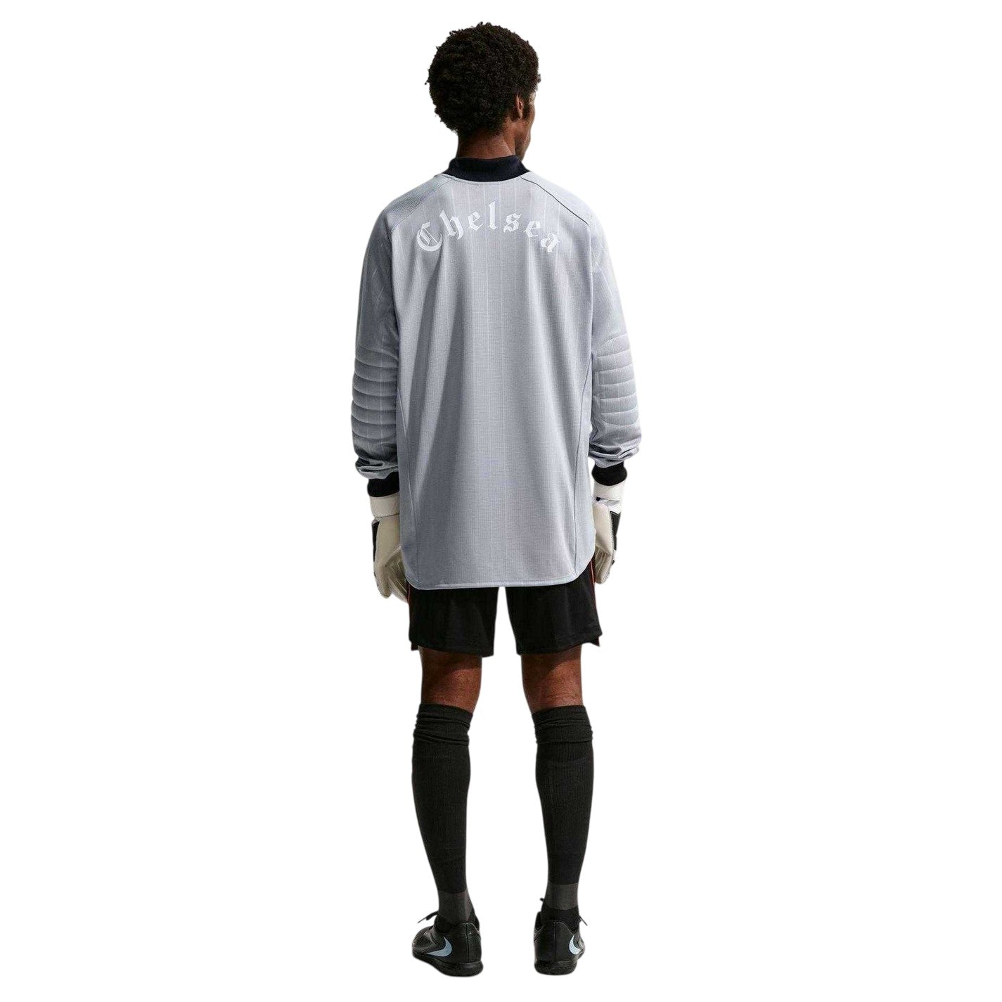 Grey-Orange - Back - Nike Mens 2025-2026 Chelsea FC Goalkeeper Jersey