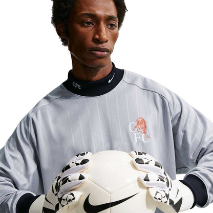 Grey-Orange - Side - Nike Mens 2025-2026 Chelsea FC Goalkeeper Jersey
