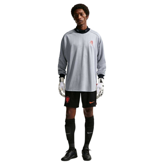 Grey-Orange - Front - Nike Mens 2025-2026 Chelsea FC Goalkeeper Jersey