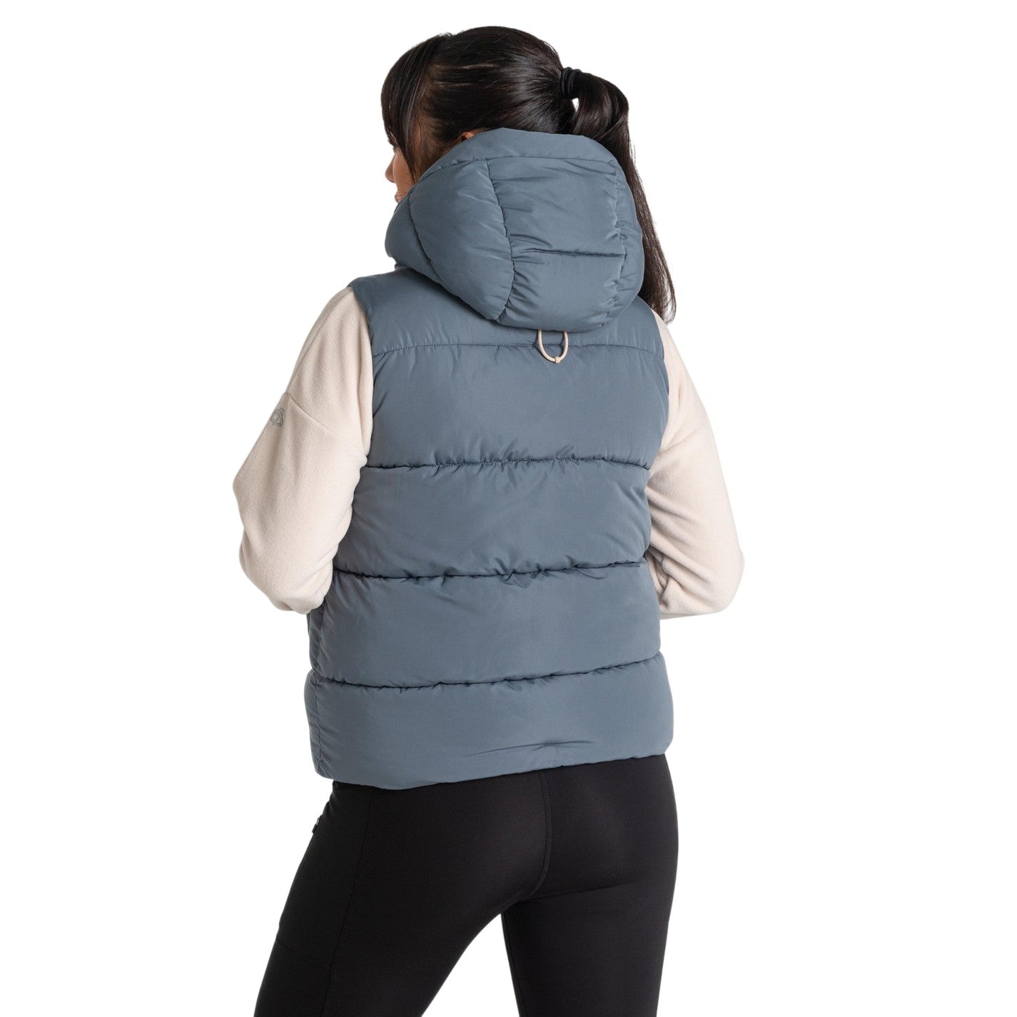 Winter Sky - Back - Craghoppers Womens-Ladies Eilish Quilted Sleeveless Gilet