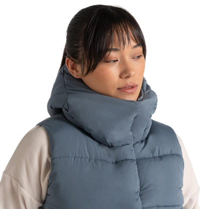 Winter Sky - Side - Craghoppers Womens-Ladies Eilish Quilted Sleeveless Gilet