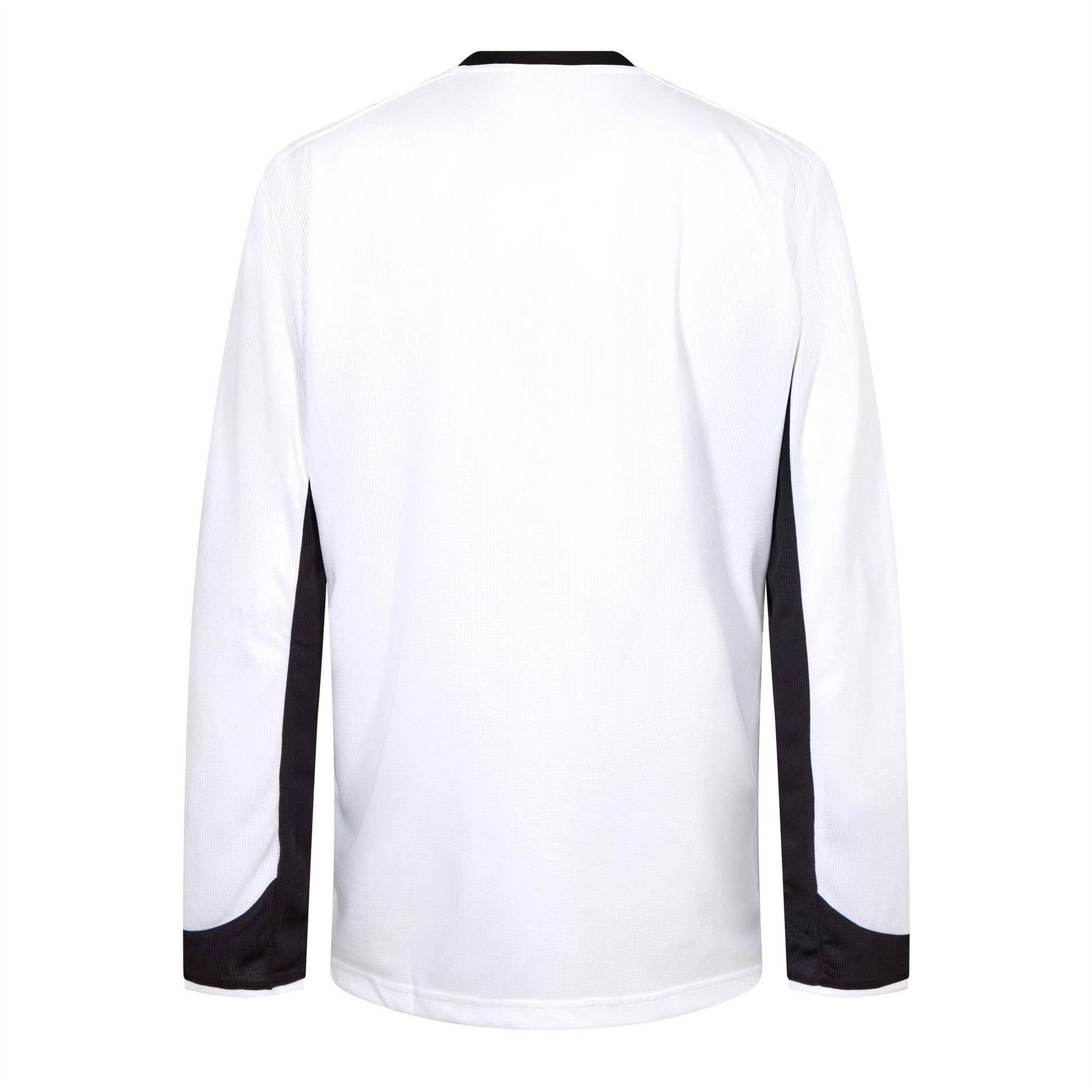 White - Back - Puma Mens Esito II Contrast Long-Sleeved Football Jersey