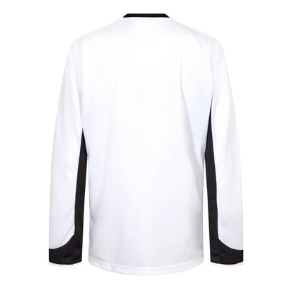 White - Back - Puma Mens Esito II Contrast Long-Sleeved Football Jersey