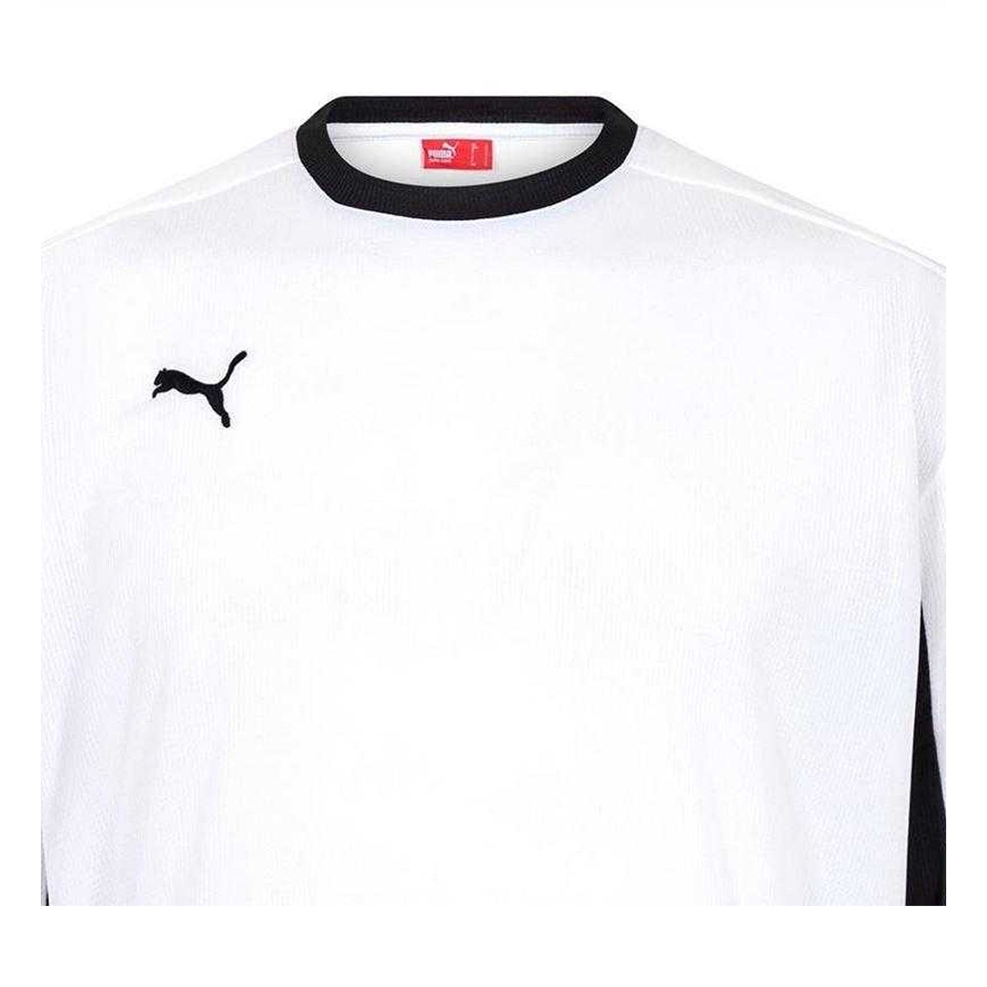 White - Side - Puma Mens Esito II Contrast Long-Sleeved Football Jersey