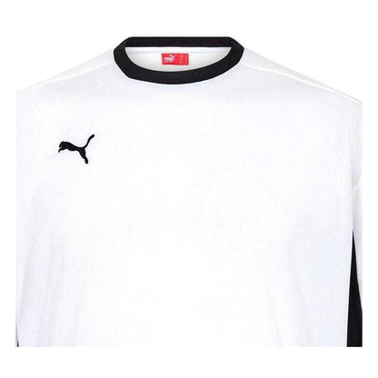 White - Side - Puma Mens Esito II Contrast Long-Sleeved Football Jersey