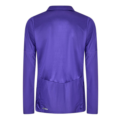 Purple - Back - Puma Mens Esito II Contrast Long-Sleeved Football Jersey