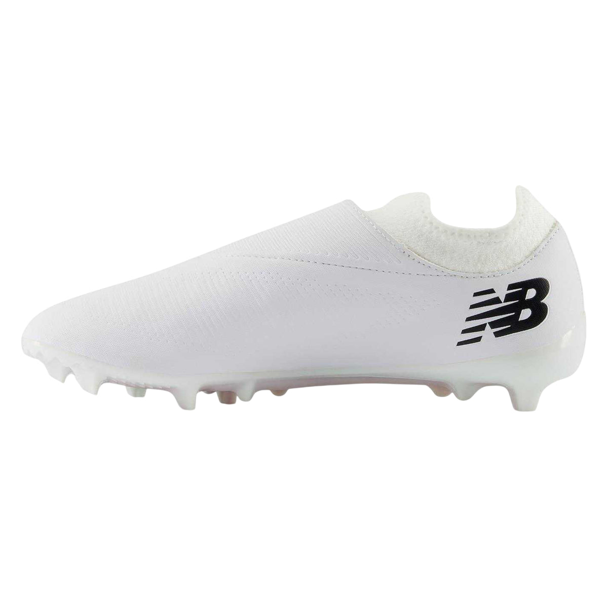 White-Black - Side - New Balance Mens Tekela Team Firm Ground Football Boots