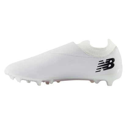 White-Black - Side - New Balance Mens Tekela Team Firm Ground Football Boots