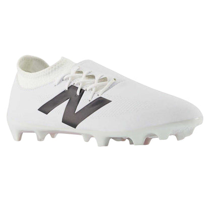 White-Black - Pack Shot - New Balance Mens Tekela Team Firm Ground Football Boots