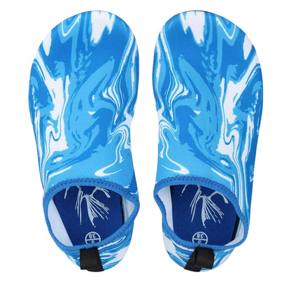 Blue - Side - Hot Tuna Childrens-Kids Water Shoes