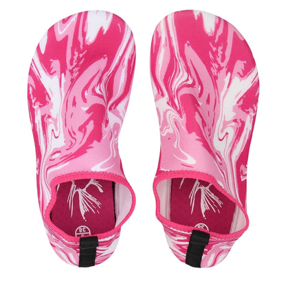 Pink - Side - Hot Tuna Childrens-Kids Water Shoes