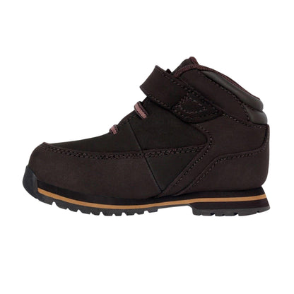 Brown - Side - Firetrap Baby Rhino Leather Boots